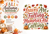 Fall Quotes Sublimation Bundle, a Seasonal Illustration by Actual Pixel (Thumbnail 7 of 16)