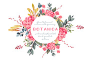 Botanica - watercolor set, a Work Illustration by Charushella (Thumbnail 1 of 5)