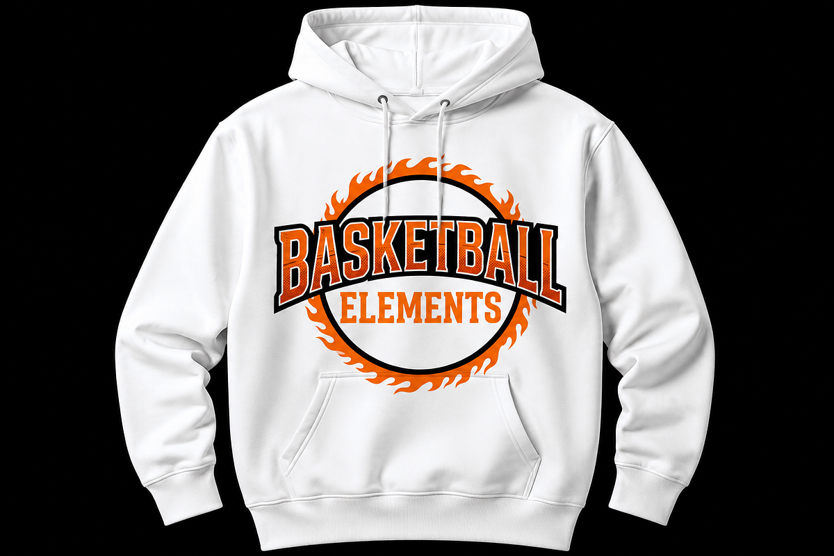 Basketball Elements Flame Sports, an Object Graphic by Artivon (Photo 2 of 3)