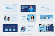 Dental Care and Clinic PowerPoint, a Presentation Template by Pixslides (Thumbnail 2 of 8)