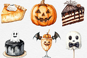 Halloween Spooky Bakery Clipart, an Illustration by Black Bird Studio (Thumbnail 5 of 6)