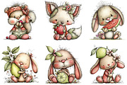 Whimsical Animals with Fruits, an Animal Illustration by fashionaddict (Thumbnail 2 of 7)
