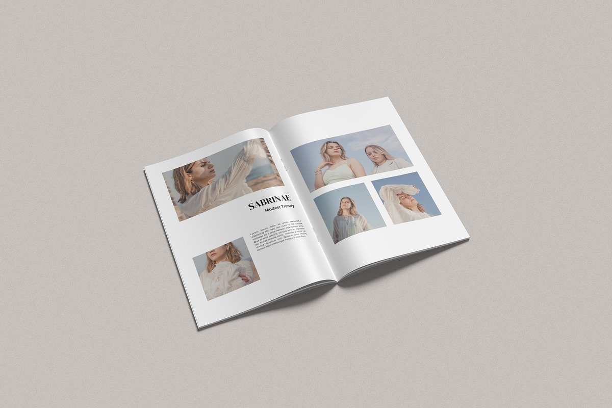 A4 Brochure Catalog Mockup, a Books & Magazine Mockup by mahremdesign (Photo 6 of 9)