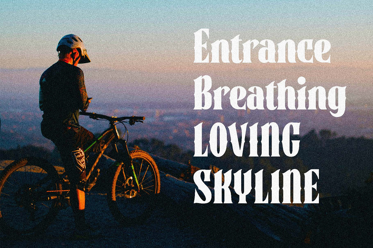 Rock Sign Typeface, a Blackletter Font by 50Fox (Photo 7 of 9)