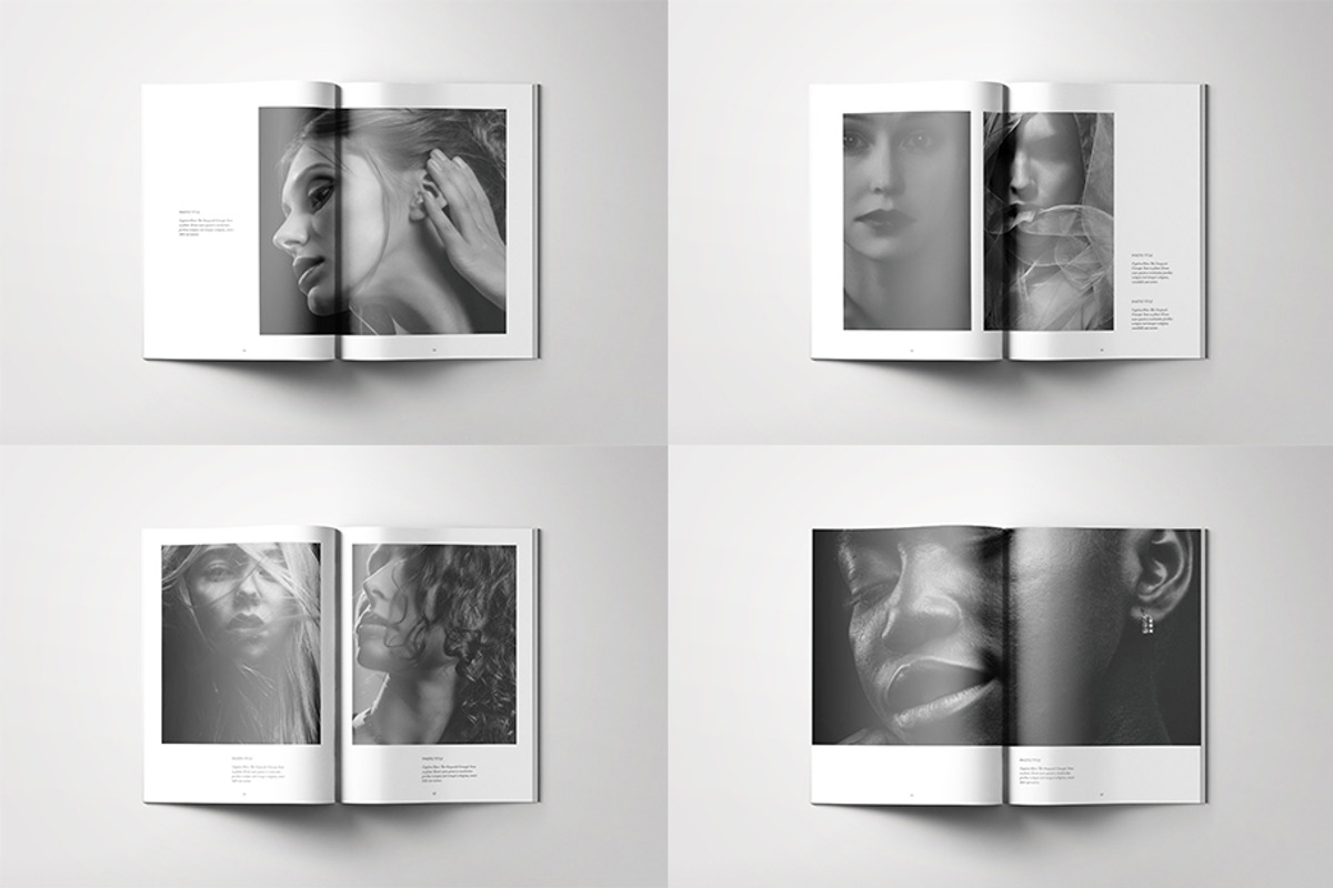 Photo Album Template, a Magazine Template by Bookrak Graphic Design (Photo 3 of 8)