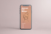 Abstract woman linear face, an Illustration by KeronnArt (Thumbnail 7 of 10)