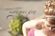 Glamorous Script, a Script Font by Marcelo Inez (Thumbnail 5 of 12)