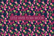 LITTLE RIVER FLORA Seamless Patterns, a Pattern Graphic by Dreaming with Isa (Thumbnail 8 of 9)