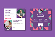 Online Language Learning Social Post, a Social Media Template by MightyDesign (Thumbnail 4 of 7)