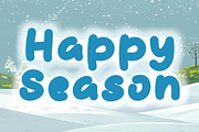 Xmas Funny, a Blackletter Font by Yoga Letter (Thumbnail 2 of 5)
