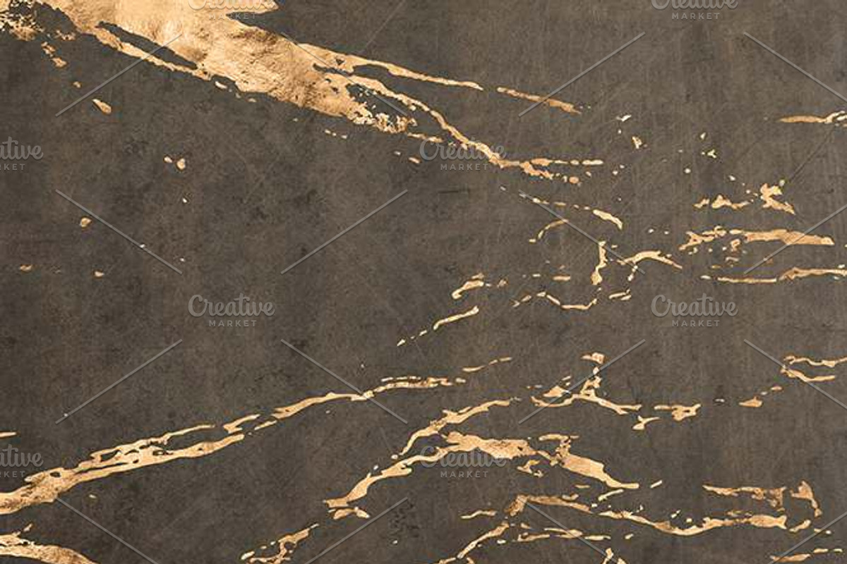 Oxidized Elements Gold & Watercolor, a Pattern Graphic by Blixa 6 Studios (Photo 3 of 6)