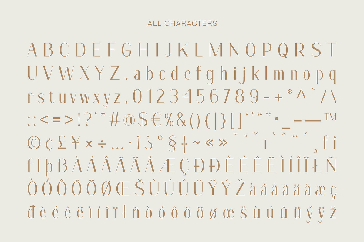 Nestine – Elegant Sans Serif, a Sans Serif Font by Craft Supply Co. (Photo 7 of 8)