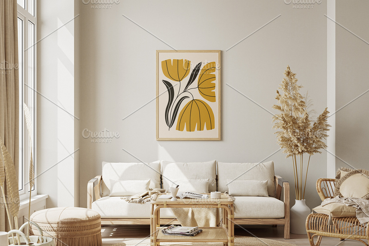Abstract Botanical Gallery Wall Set, a Background Graphic by C Design Studio (Photo 18 of 21)