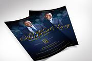Pastor Anniversary Banquet Flyer, a Flyer Template by Four C Graphic (Thumbnail 8 of 10)