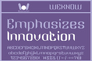 Engine of Progress font, a Font by weknow (Thumbnail 4 of 8)