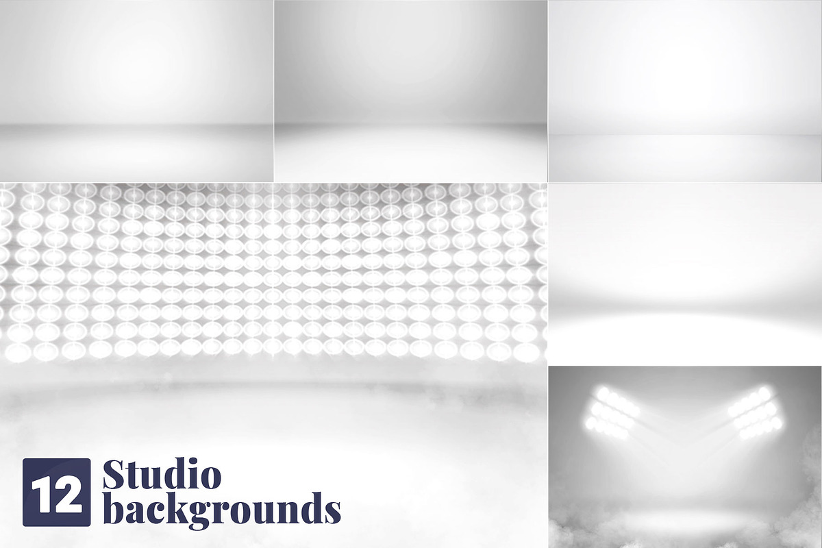 Empty studio backgrounds 12, a Texture Graphic by PSD Action (Photo 1 of 2)