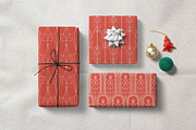 Art Deco Christmas Patterns, a Pattern Graphic by Firowerk (Thumbnail 2 of 5)