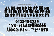 Snowky Brush, a Font by Letterara (Thumbnail 8 of 8)
