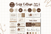 Cozy Branding Kit Canva Template, a Branding & Logo Template by Anna Design Studio (Thumbnail 1 of 9)