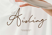 CS Aisling – Signature Script Font, a Script Font by Craft Supply Co. (Thumbnail 1 of 8)
