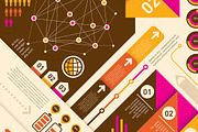 Info graphic templates set., an Icon by Radoman (Thumbnail 3 of 5)