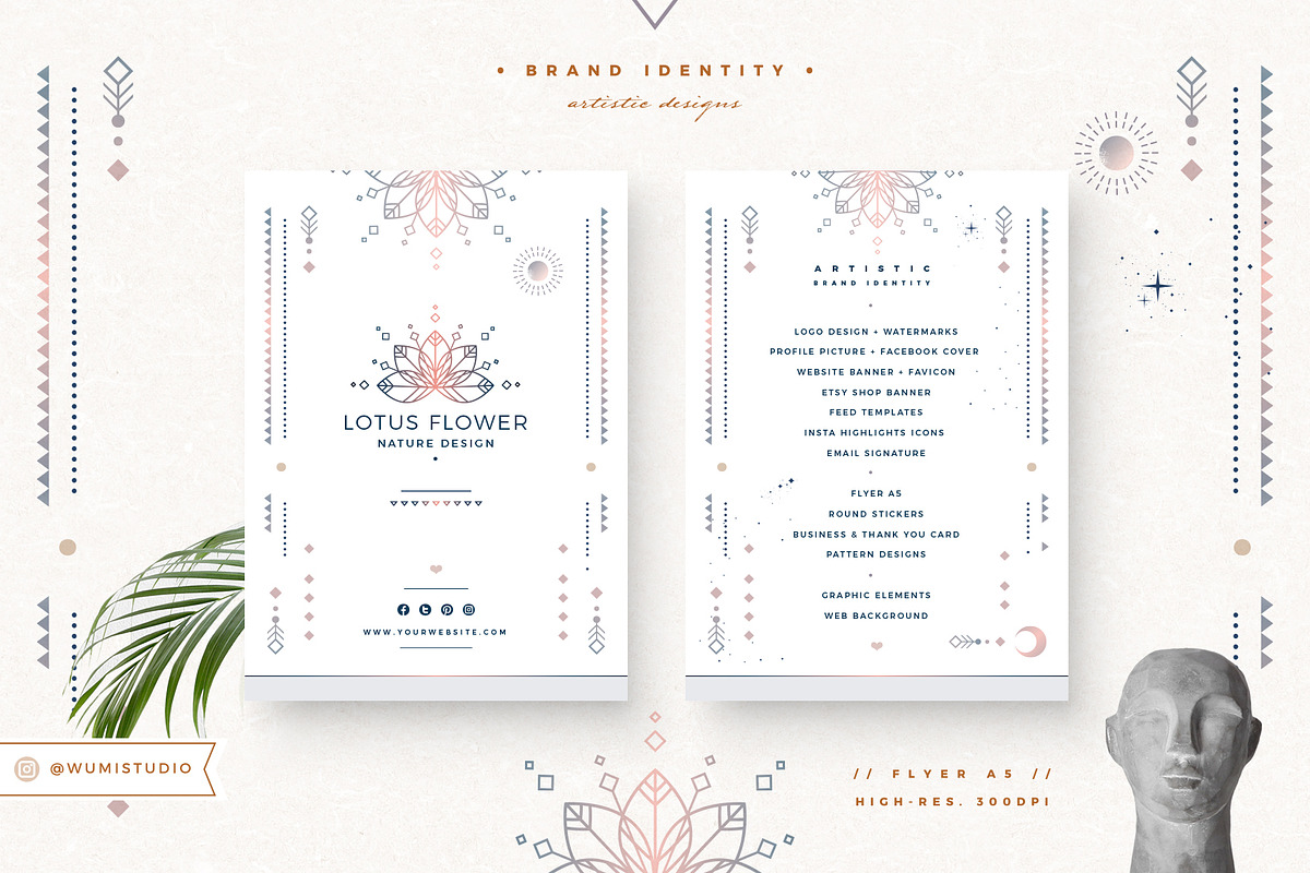 Artistic Branding, a Branding & Logo Template by Wumi Studio (Photo 6 of 13)