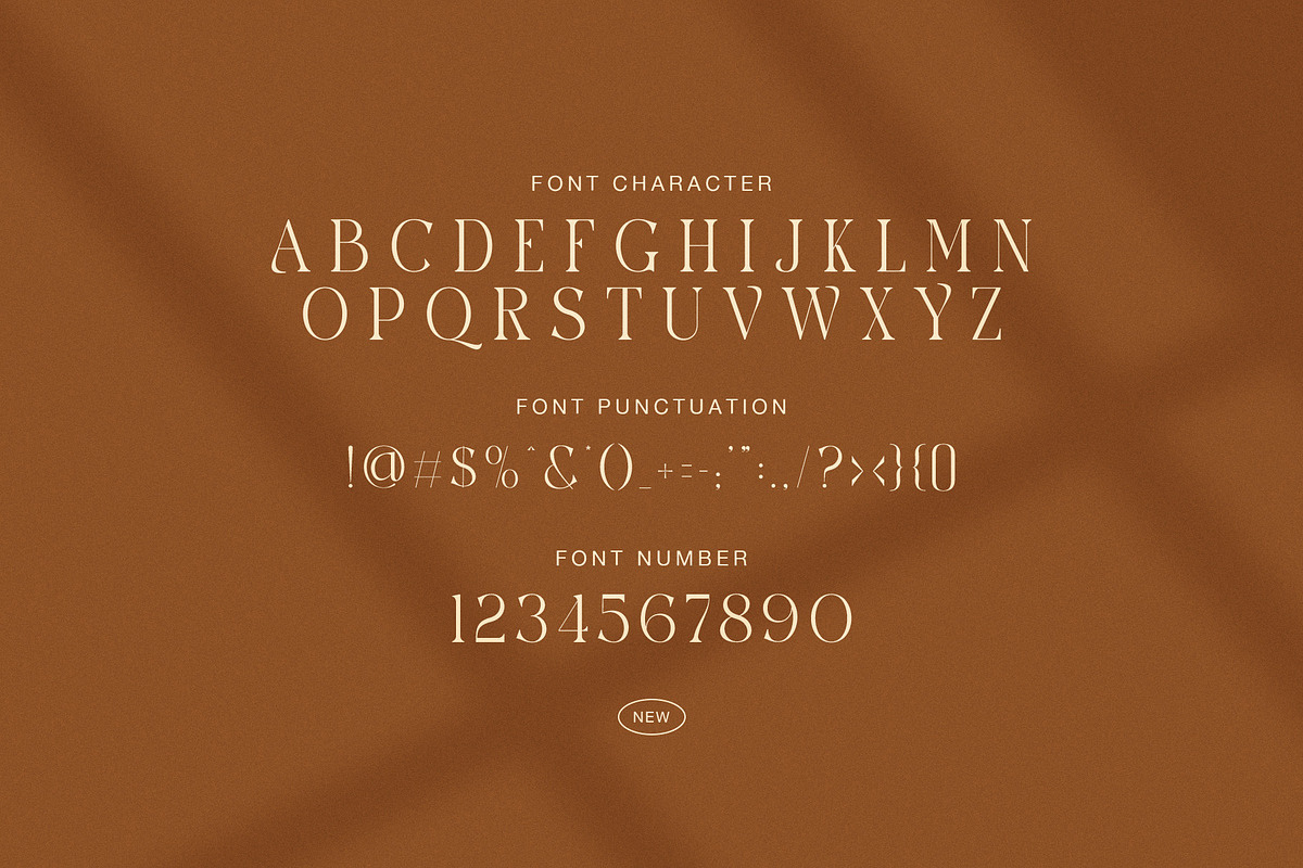 Candy – Elegant Modern Serif Font, a Serif Font by Graphicxell (Photo 8 of 8)