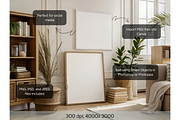 Elegant Boho Frame Mockup in Sunlit, a Product Mockup by MockupWizard (Thumbnail 2 of 5)