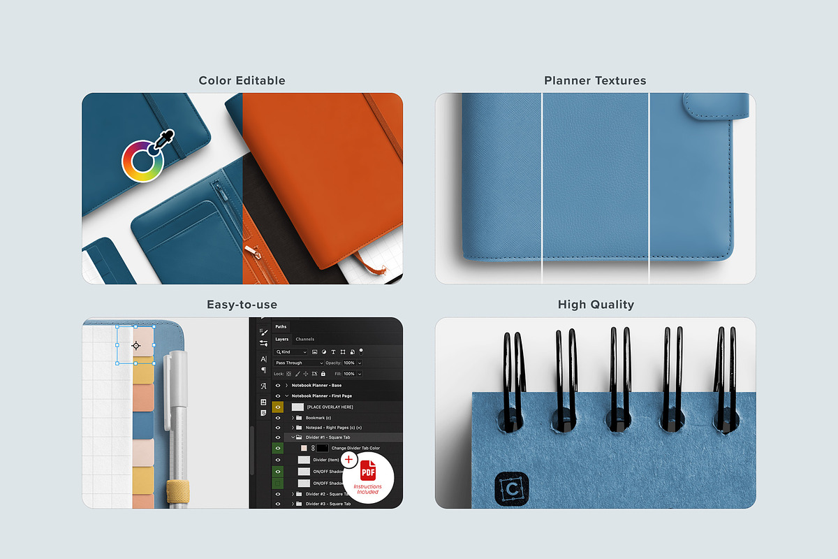 Azulejo - Digital Planner Creator, a Product Mockup by Custom Scene (Photo 12 of 12)