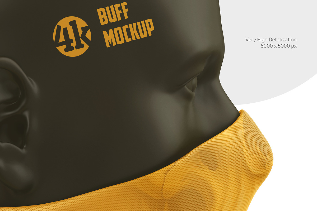 Buff Mockup Set, a Mask Mockup by Country4k (Photo 3 of 4)