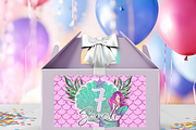 Mermaid Birthday Bundle Canva Templa, a Marketing Template by Coco Bloom (Thumbnail 3 of 7)