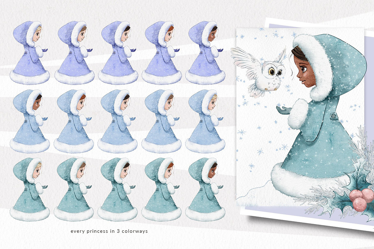 Enchanted Christmas Illustrations, a Graphic by Pretty Little Lines (Photo 10 of 21)