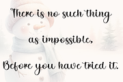 Besties Christmas, a Handwritten Font by InermediaSTUDIO (Thumbnail 4 of 8)