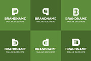 Letter P Q B D Comb Modern Logo Set, a Branding & Logo Template by Pray Art Design Studio (Thumbnail 2 of 2)