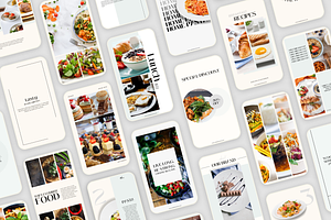 Minimal Food Instagram Marketing