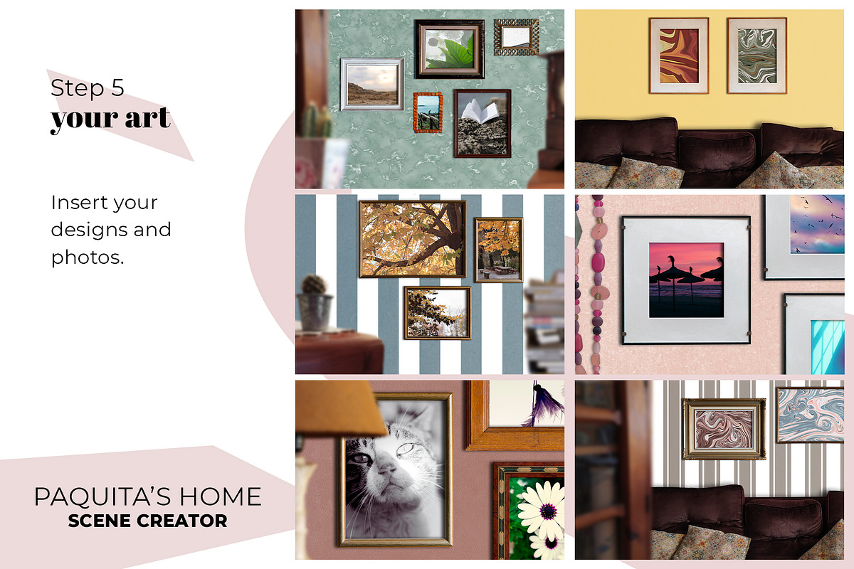 Paquita's Scene Creator - 31 frames, a Household Mockup by bluevan (Photo 6 of 16)