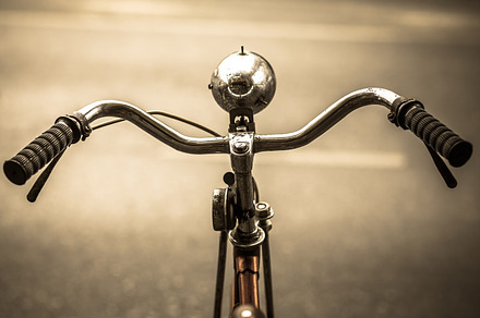 Bicycle handle bar featuring bike, ride, and instagram, a Transportation Photo by Pushish Images