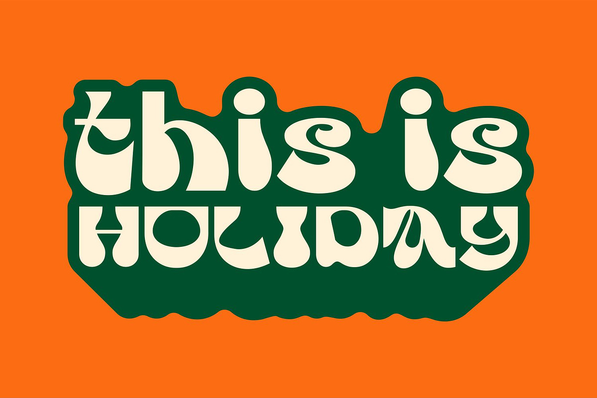 Gabel bold tropical retro font, a Slab Serif Font by WhymoreArt (Photo 9 of 12)
