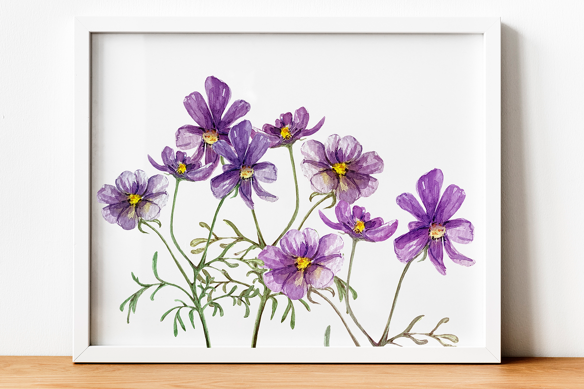 Flower Life Cycle Clip Art and Print, an Education Illustration by Tati Bordiu (Photo 4 of 4)