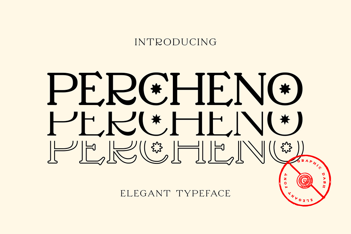 Percheno Elegant/Classy Font, a Sans Serif Font by GraphicDash (Photo 1 of 11)