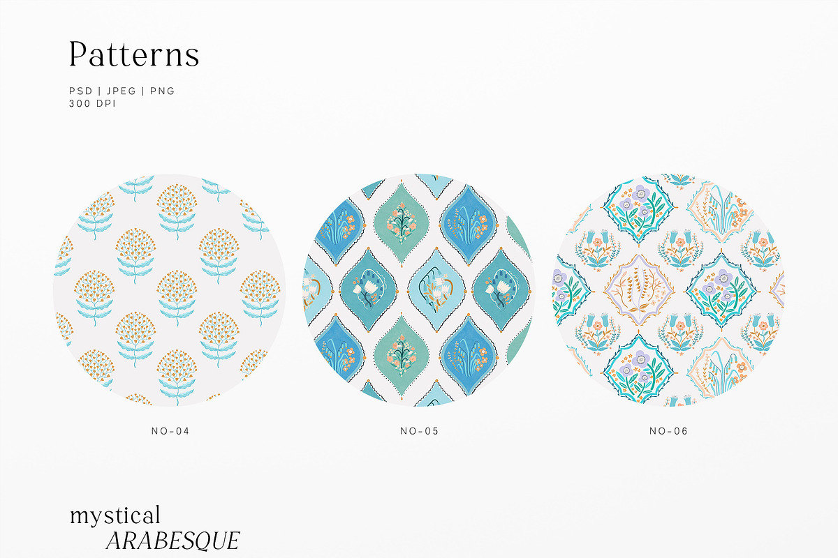Mystical Arabesque, a Decorative Illustration by annartdreams (Photo 5 of 12)
