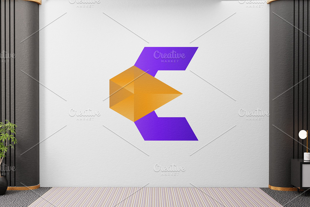 E Diamond Logo, a Branding & Logo Template by ganuDESIGN (Photo 1 of 4)