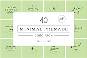 1200 Premade Logos Mega Bundle, a Branding & Logo Template by XpertgraphicD (Thumbnail 23 of 60)