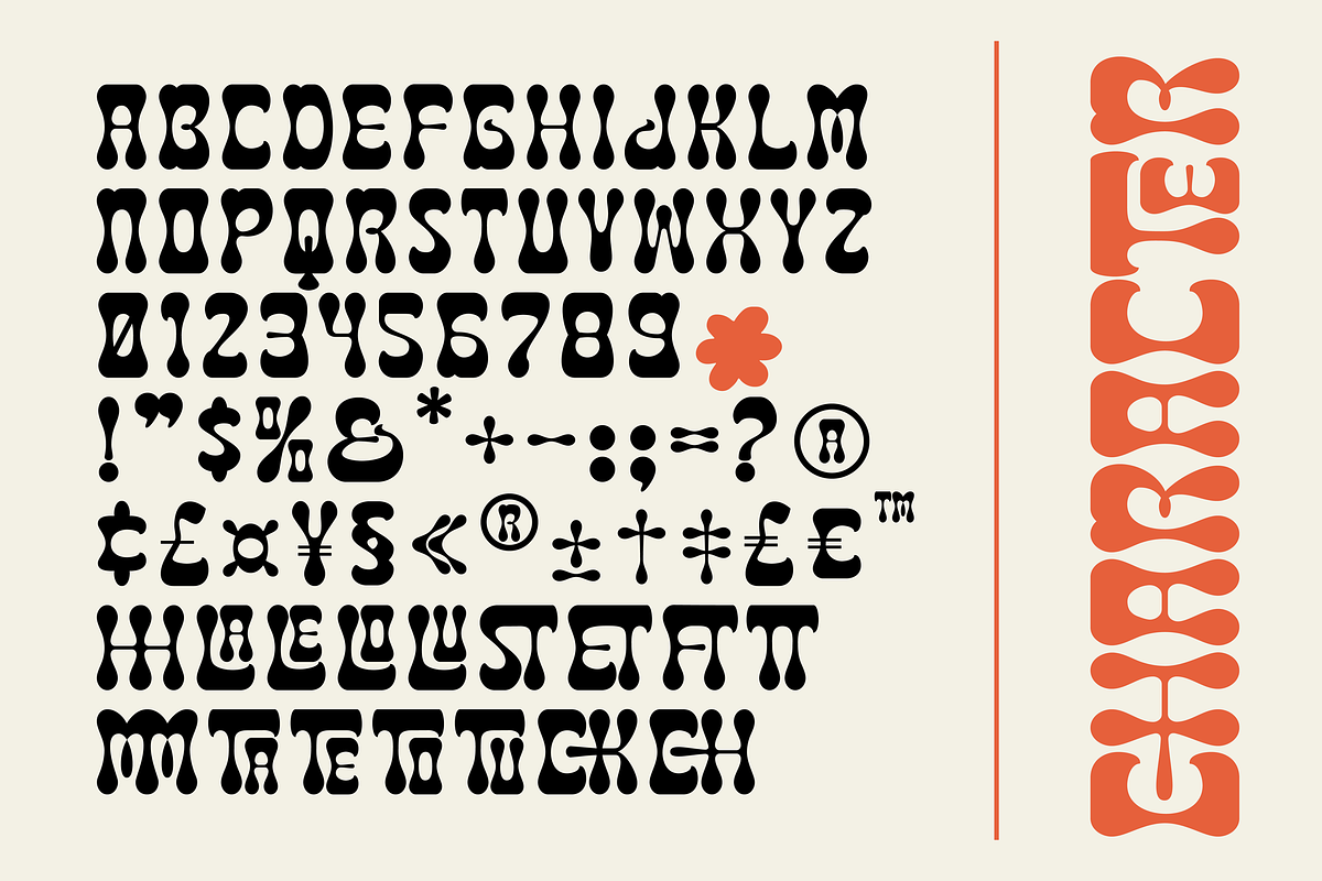 Tortilas Mustard – Funky Retro Font, a Sans Serif Font by Vampstudio (Photo 9 of 10)