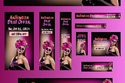 Halloween Best Offer Web Banner Ads, an UI Kit Template by CreativeShaper (Thumbnail 3 of 4)