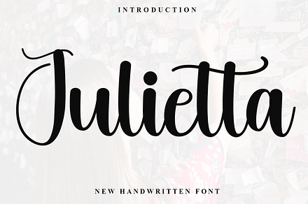 Julietta, a Handwritten Font by FreshTypeINK