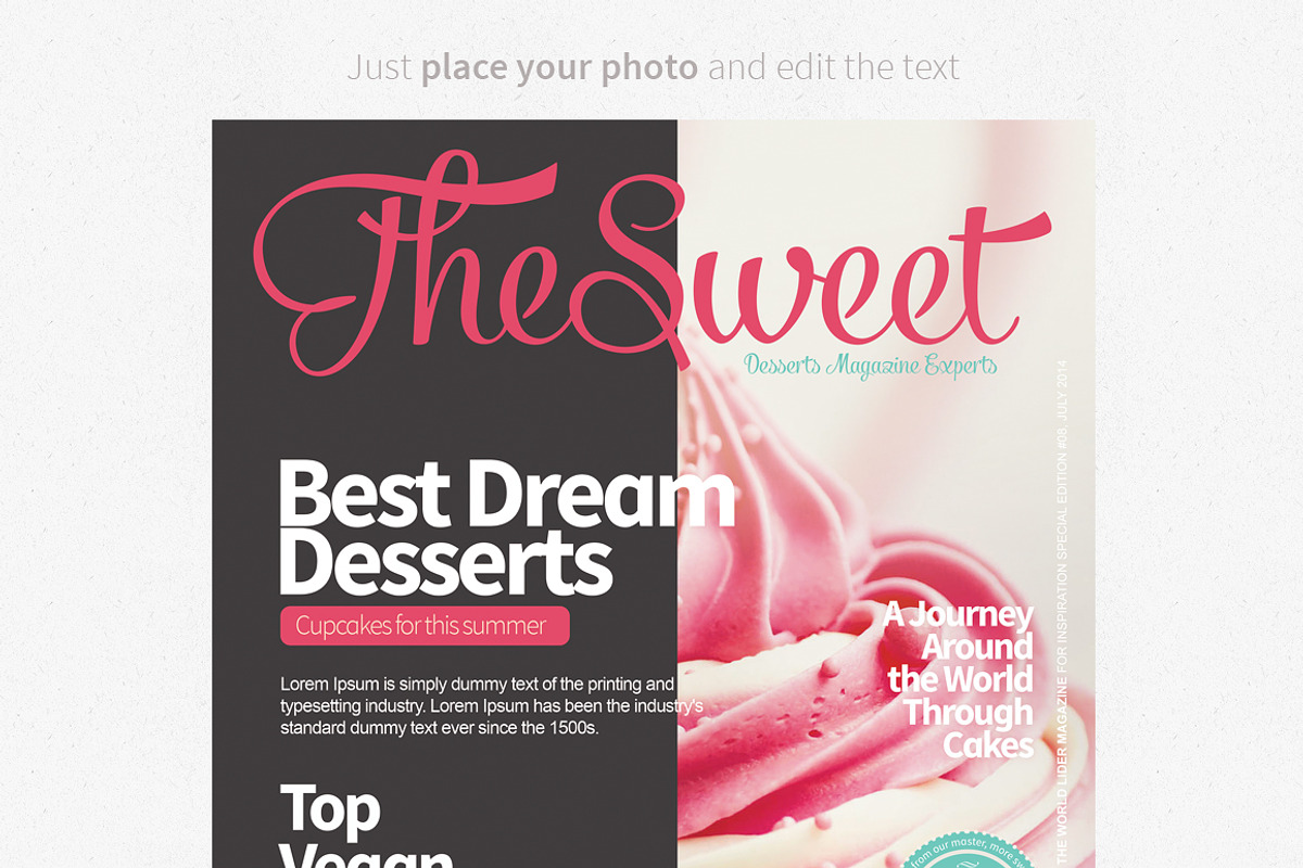 Magazine Covers Templates PSD, a Magazine Template by eamejia (Photo 2 of 5)