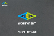Achievment Logo Template Letter A, a Branding & Logo Template by Ingat Sahabat (Thumbnail 1 of 4)