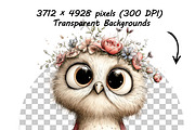 Whimsical Spring Flowers Farm Animal, a Graphic by one-touch (Thumbnail 12 of 16)