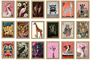 Animal Wall Art Bundle,Animal Prints, an Animal Photo by Chipshpow Graphics (Thumbnail 10 of 11)